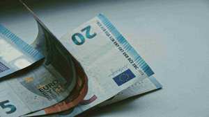 Geld Schaden Euroscheine